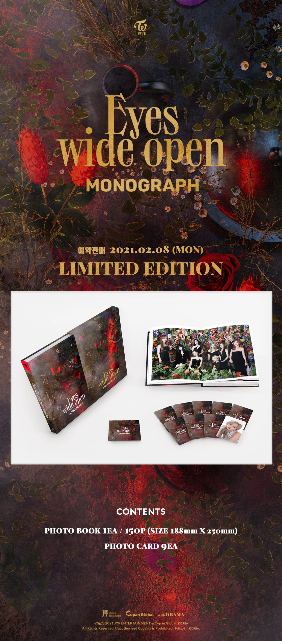Twice Eyes Wide Open Monograph Info